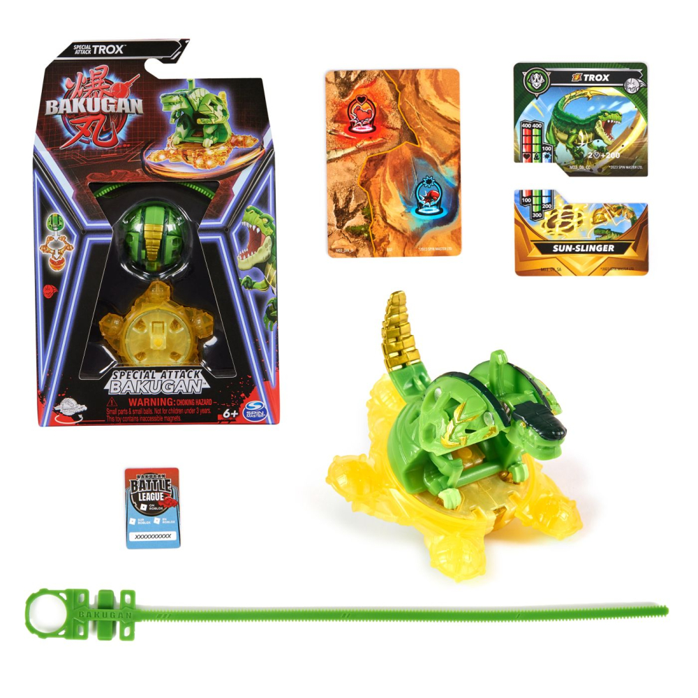 BAKUGAN SET SPECIAL ATTACK TROX [8]