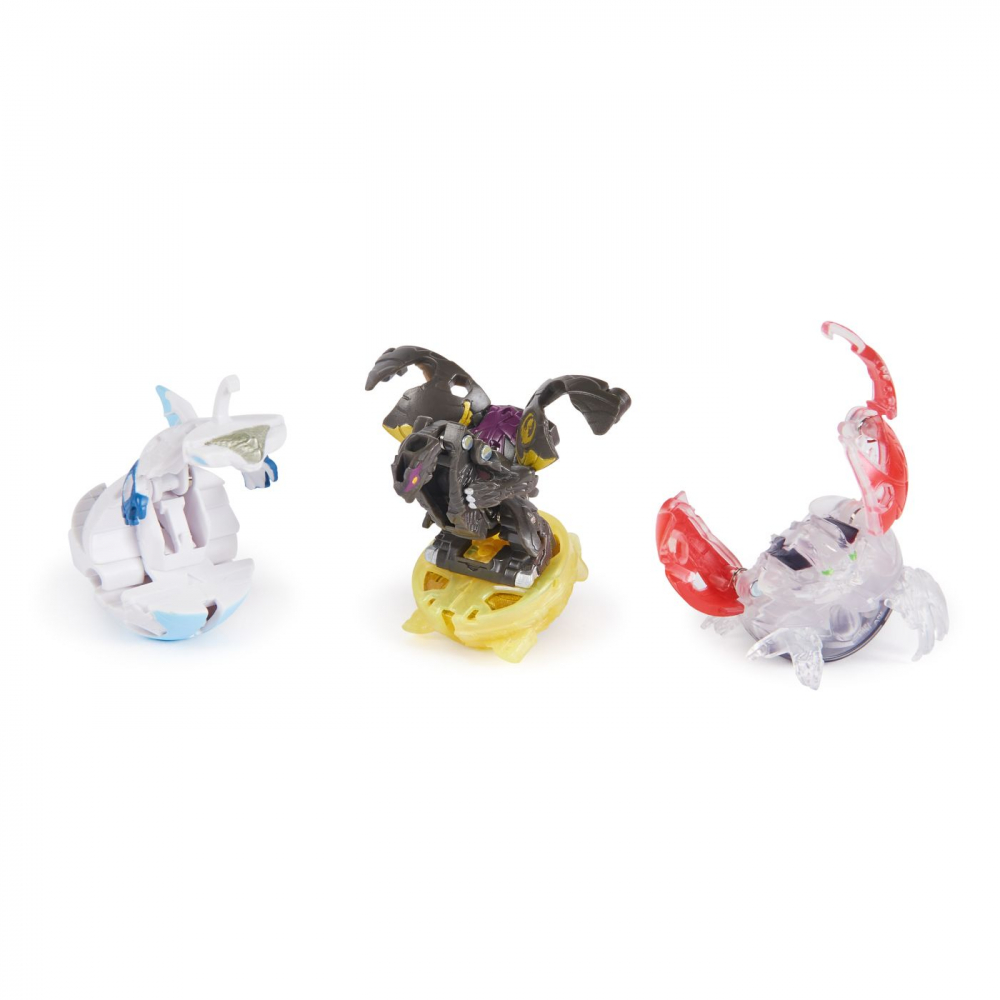BAKUGAN STARTER PACK DRAGONOID TITANIUM HAMMERHEAD BUTTERCLAW [6]