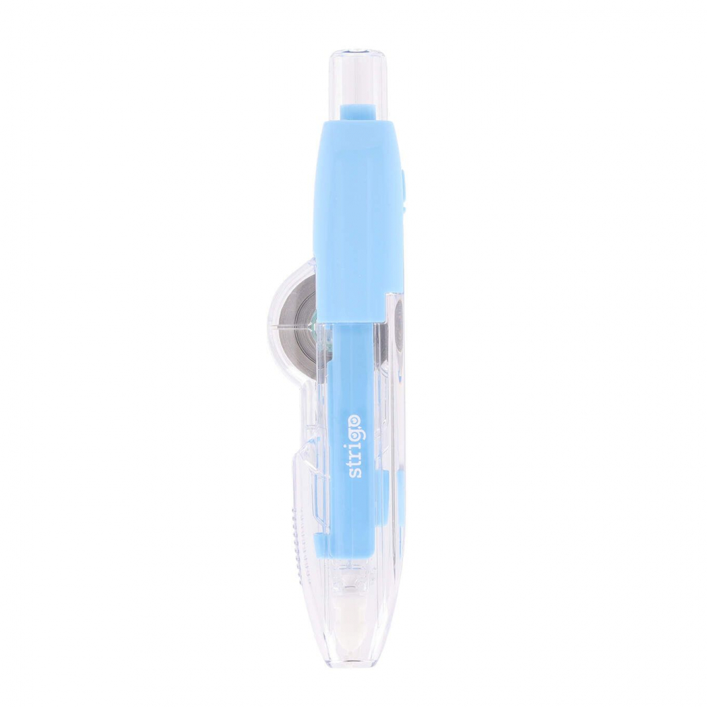 Bandă corectoare tip pix Strigo, 5mm x 8m, cu mecanism [3]