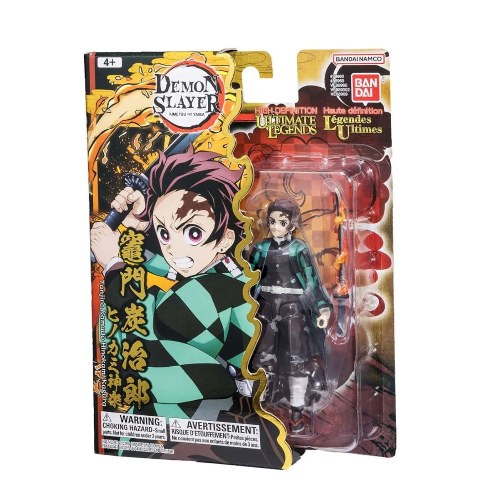BANDAI FIGURINA DEMON SLAYER ULTIMATE LEGENDS TANJIRO KAMADO HINOKAMI KAGURA