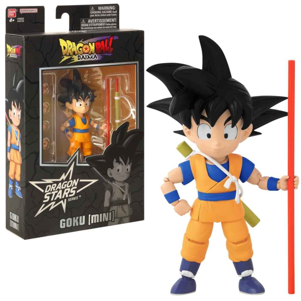 BANDAI FIGURINA DRAGON BALL DAIMA DRAGON STARS GOKU MINI 17CM [4]