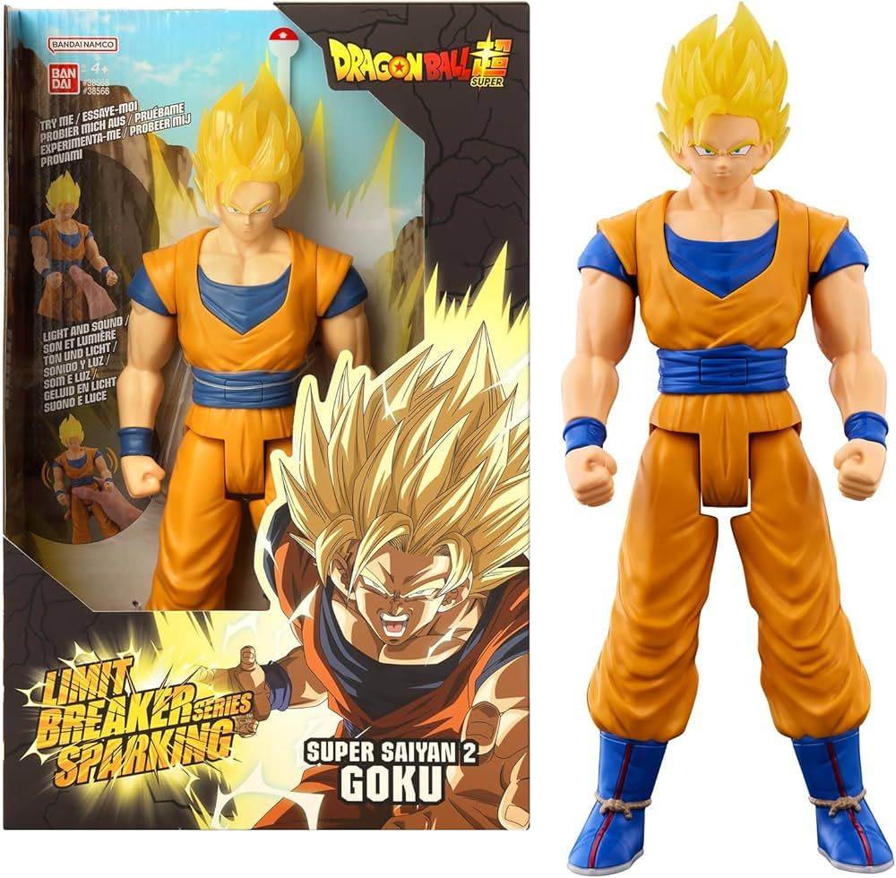 BANDAI FIGURINA DRAGON BALL LIMIT BREAKER SPARKING SUPER SAIYAN 2 GOKU 30CM [7]