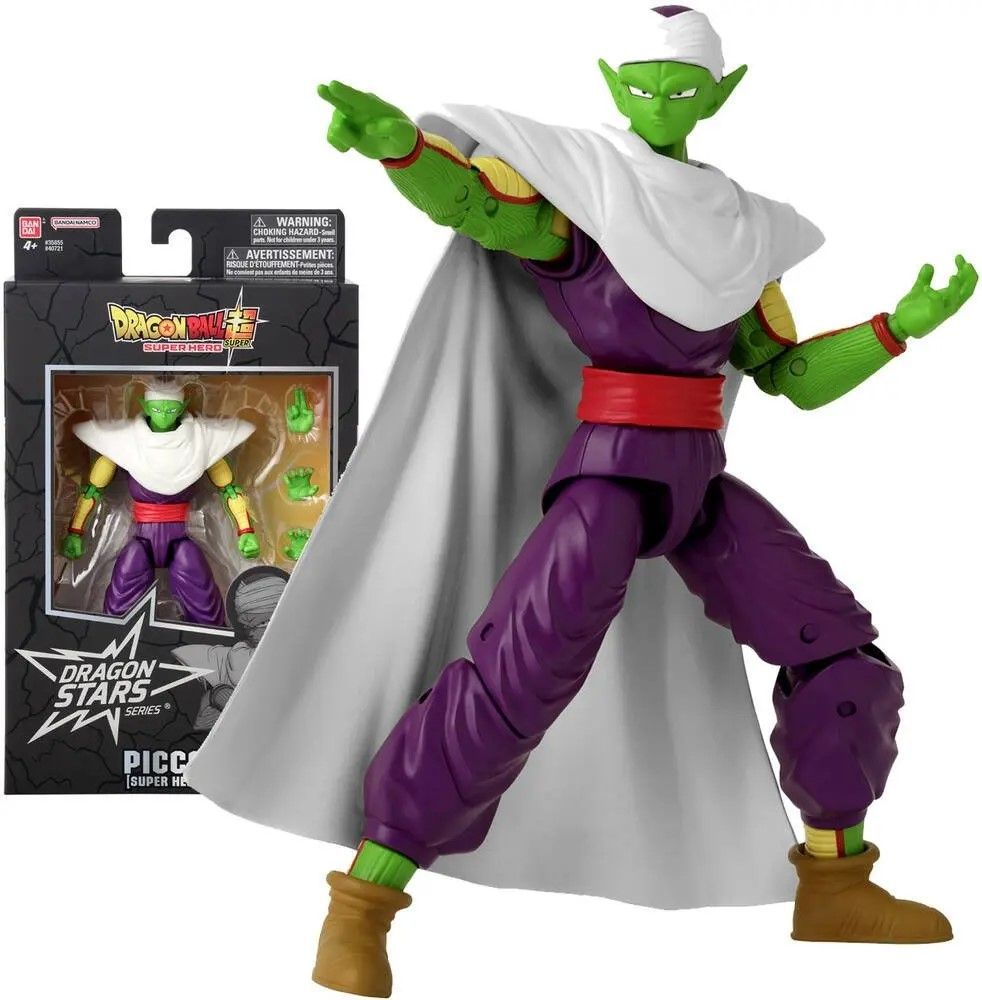 BANDAI FIGURINA DRAGON BALL SUPER HERO DRAGON STARS PICCOLO SUPER HERO VER 17CM [9]
