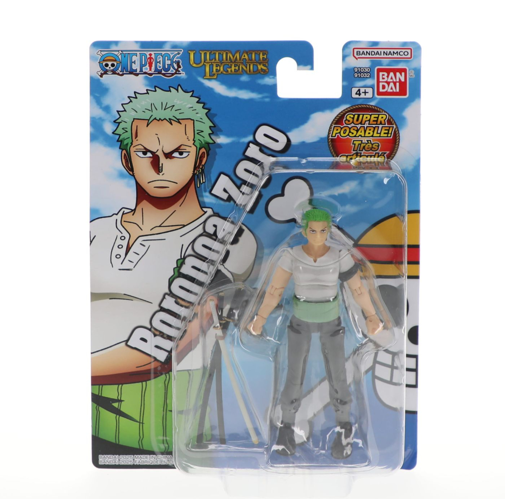BANDAI FIGURINA ONE PIECE ULTIMATE LEGENDS RORONOA ZORO