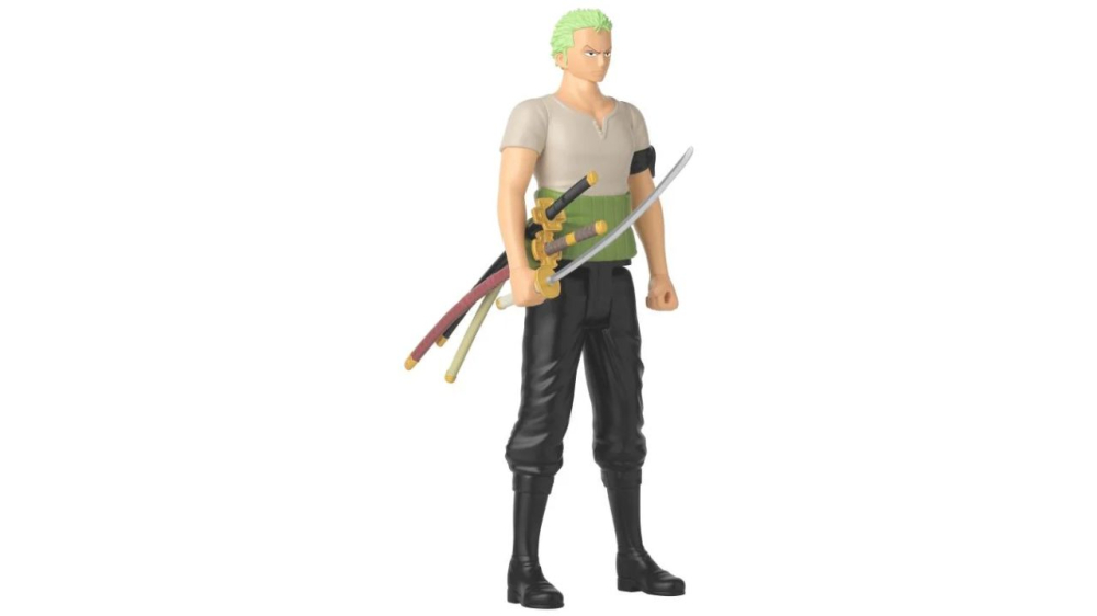 BANDAI FIGURINE ANIME HEROES MEGA ONE PIECE RORONOA ZORO 30CM [8]