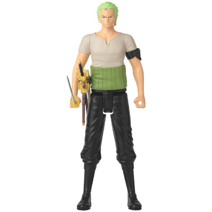 BANDAI FIGURINE ANIME HEROES MEGA ONE PIECE RORONOA ZORO 30CM [4]
