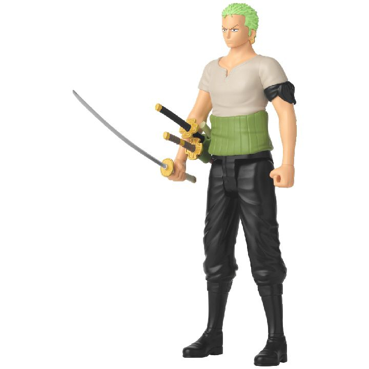 BANDAI FIGURINE ANIME HEROES MEGA ONE PIECE RORONOA ZORO 30CM [5]