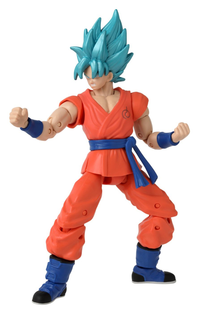 BANDAI SET 2 FIGURINE DRAGON BALL DRAGON STARS BATTLE PACK GOLDEN FRIEZA SI SUPER SAIYAN BLUE GOKU [2]