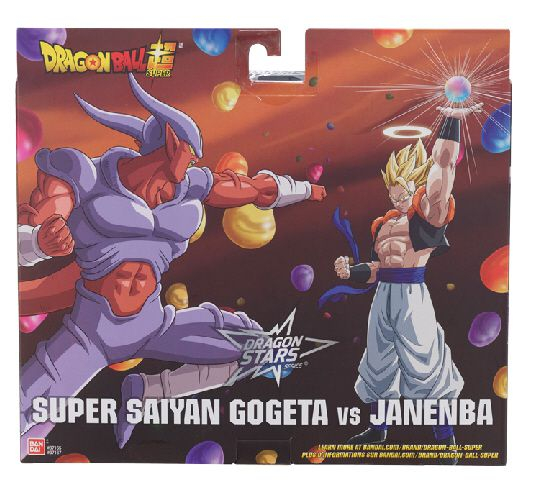BANDAI SET 2 FIGURINE DRAGON BALL DRAGON STARS JANENBA SI SUPER SAIYAN GOGETA [4]