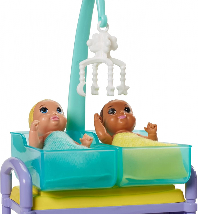 Barbie Cariere Set cu Papusa Doctor Pediatru  [6]