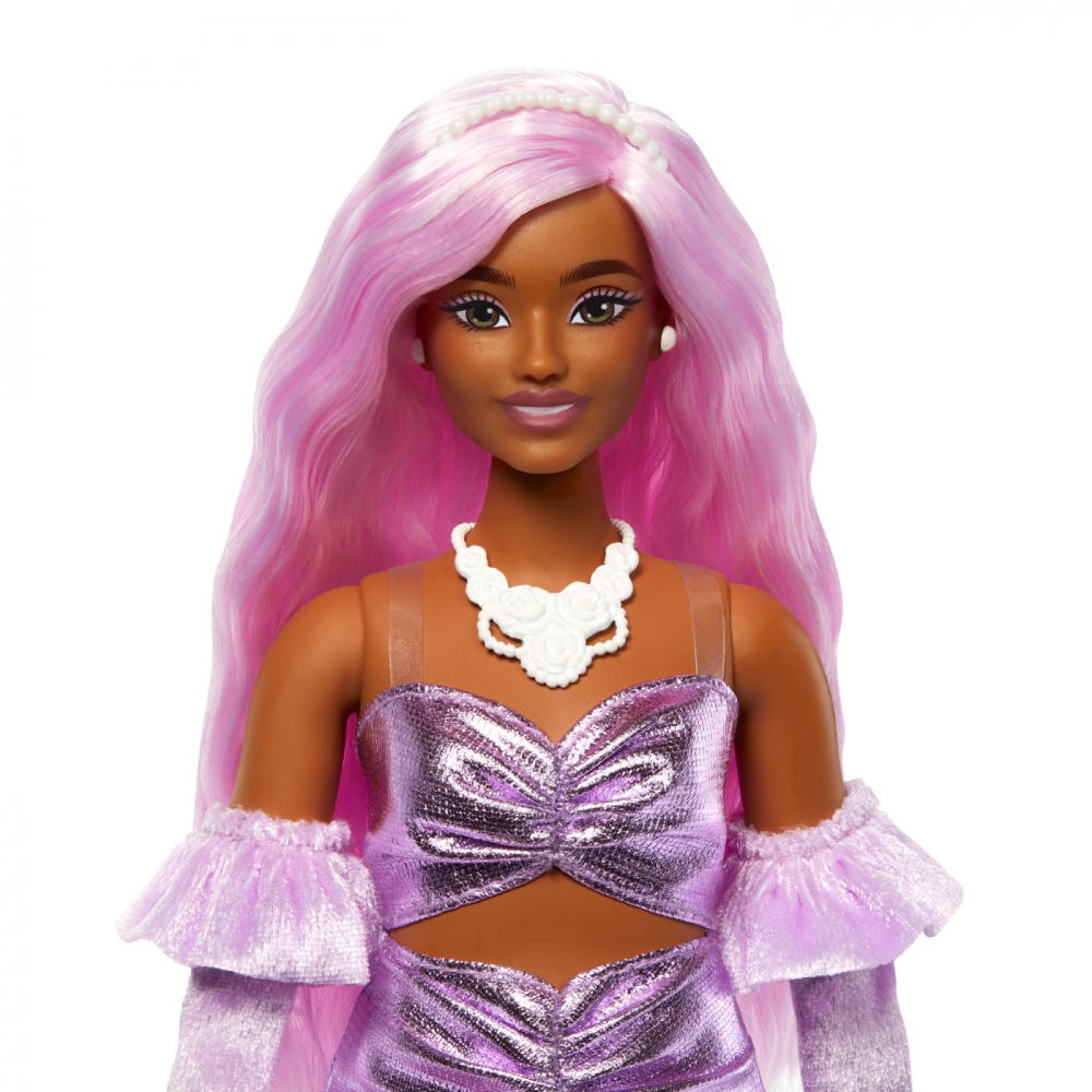 BARBIE DELUXE STYLE PAPUSA BARBIE CU PAR MOV [5]
