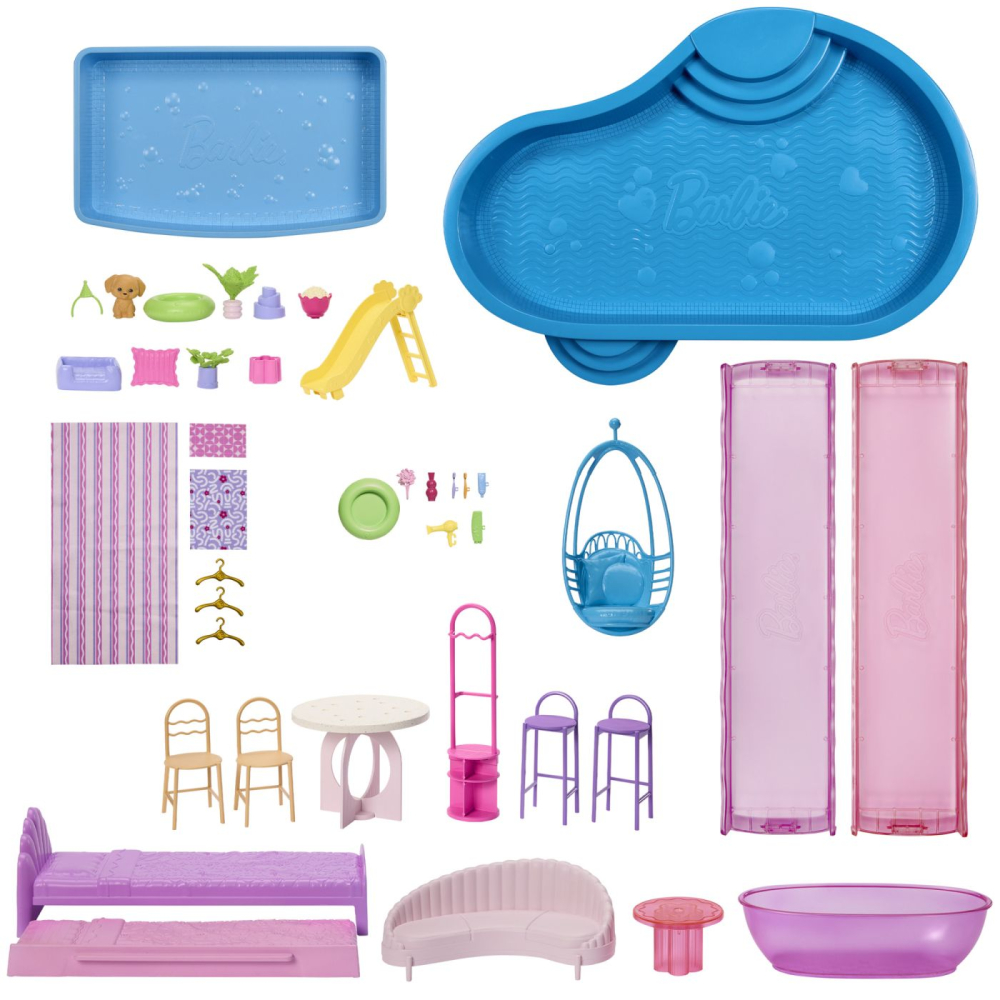 BARBIE DREAM LAND CASUTA DE VIS CU ACCESORII [5]