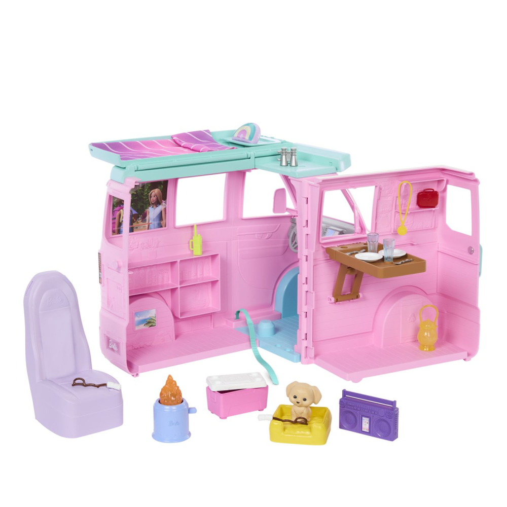 BARBIE DREAM LAND SET RULOTA CU ACCESORII [4]
