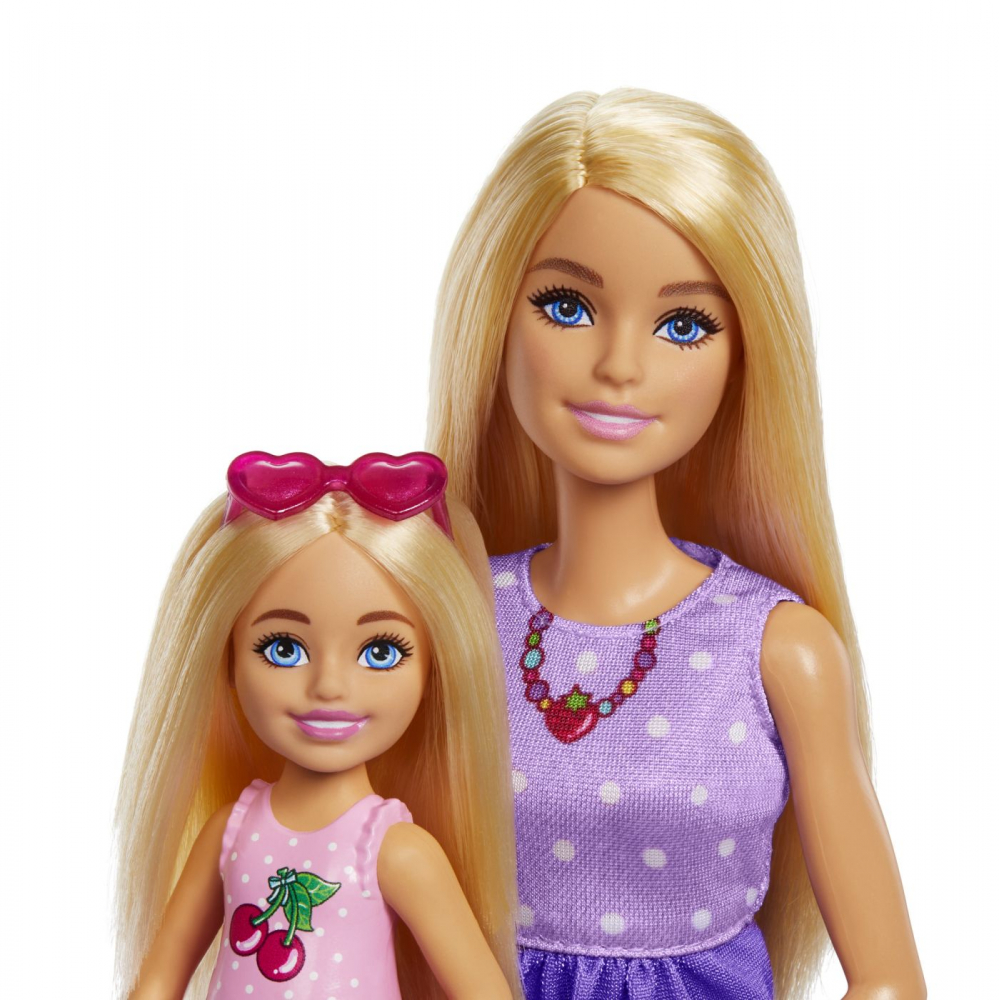 BARBIE FAMILY AND FRIENDS SET PAPUSA BARBIE SI PAPUSA CHELSEA [5]