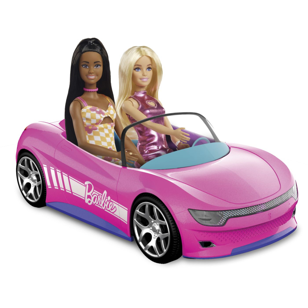 BARBIE HOT WHEELS RC MASINUTA CU TELECOMANDA CONVERTIBILA [8]