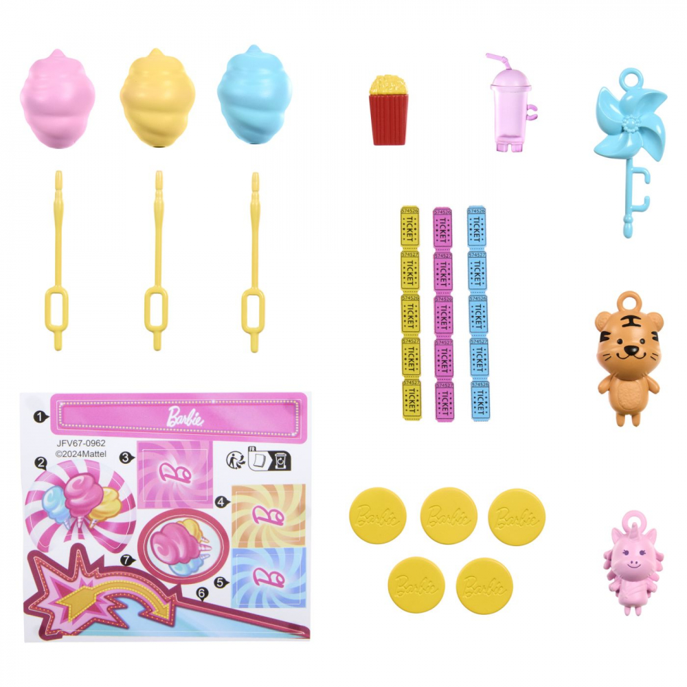 BARBIE MYSTERIES DETECTIVI PE PLAJA SET CABINA DE JOCURI SI PAPUSA BARBIE MALIBU CU ACCESORII [5]
