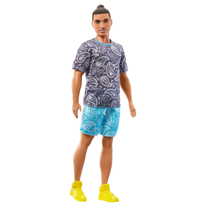 Barbie papusa baiat fashionistas saten cu tricou [2]