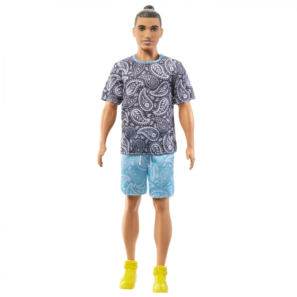 Barbie Papusa Baiat Fashionistas Saten Cu Tricou [2]
