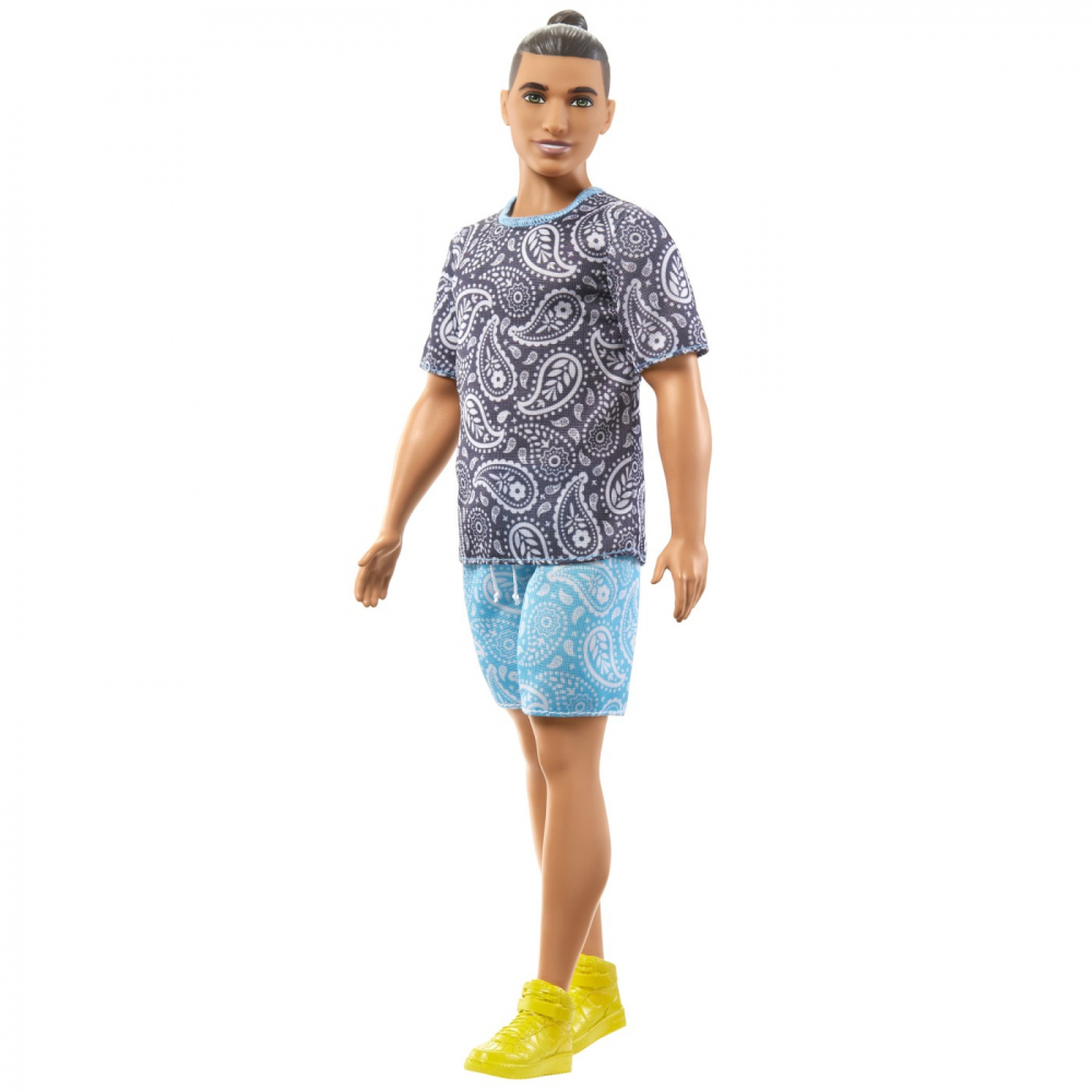 Barbie Papusa Baiat Fashionistas Saten Cu Tricou [3]