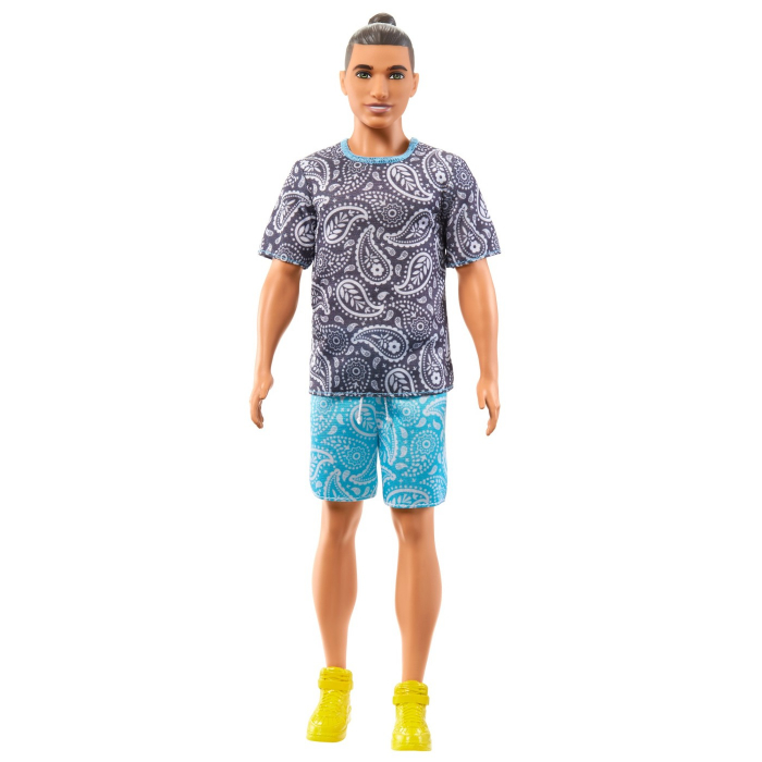 Barbie papusa baiat fashionistas saten cu tricou [4]