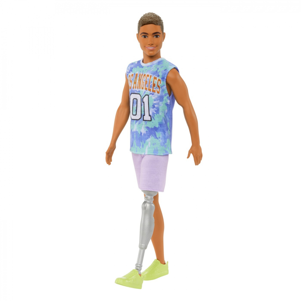 Barbie Papusa Baiat Fashionistas Saten Cu Un Picior Cu Proteza [3]