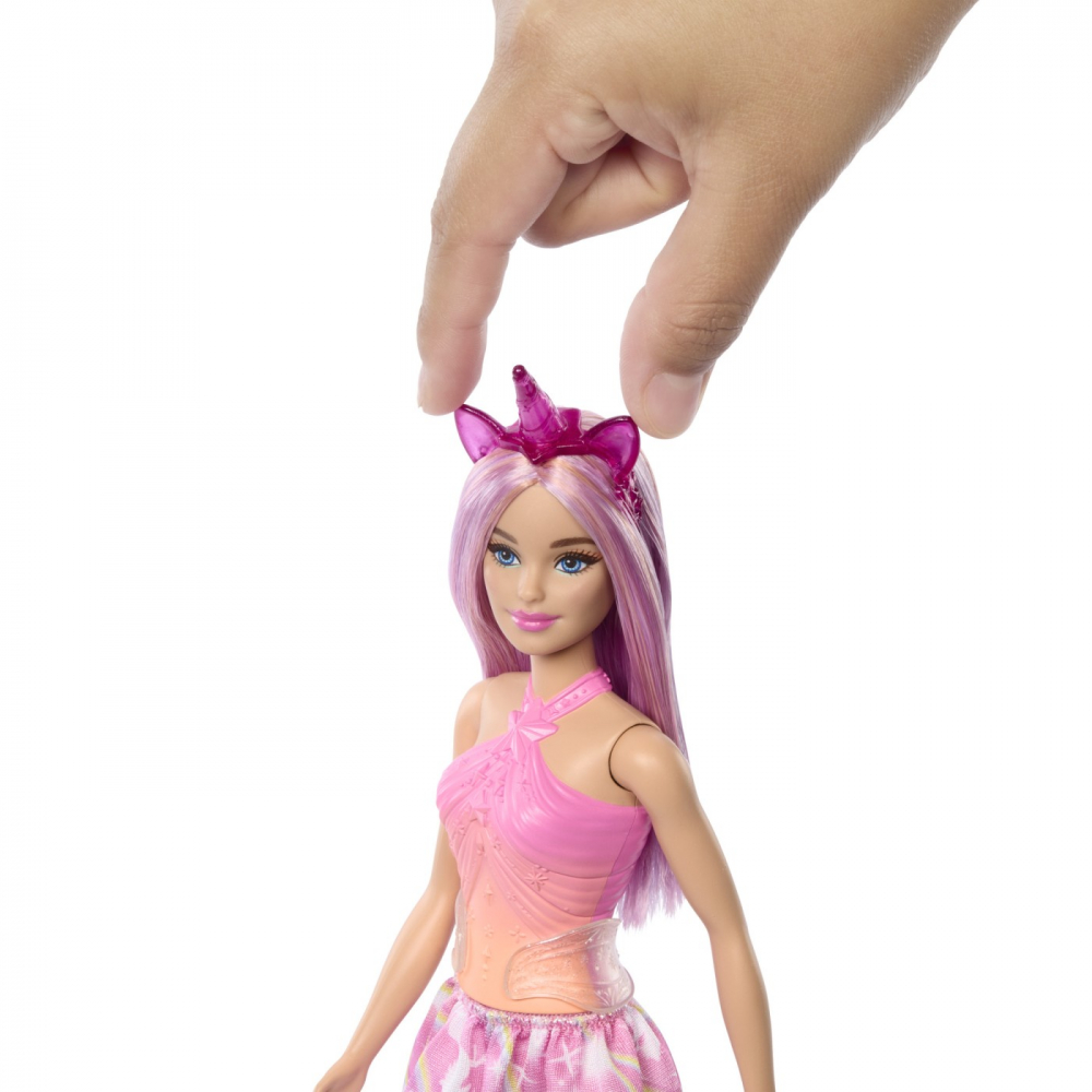 BARBIE PAPUSA BARBIE CU ACCESORII MAGICE DE UNICORN [4]