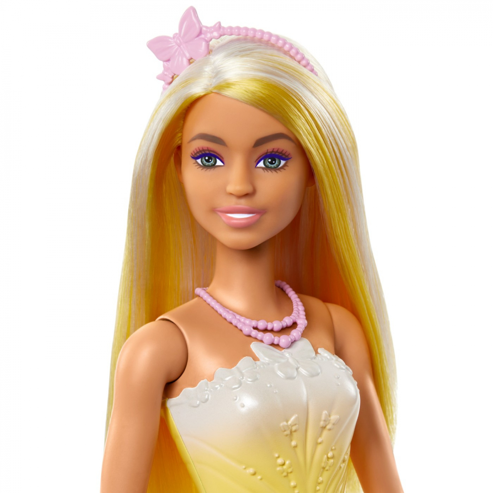 Barbie Papusa Barbie Cu Parul Blond Si Galben [5]