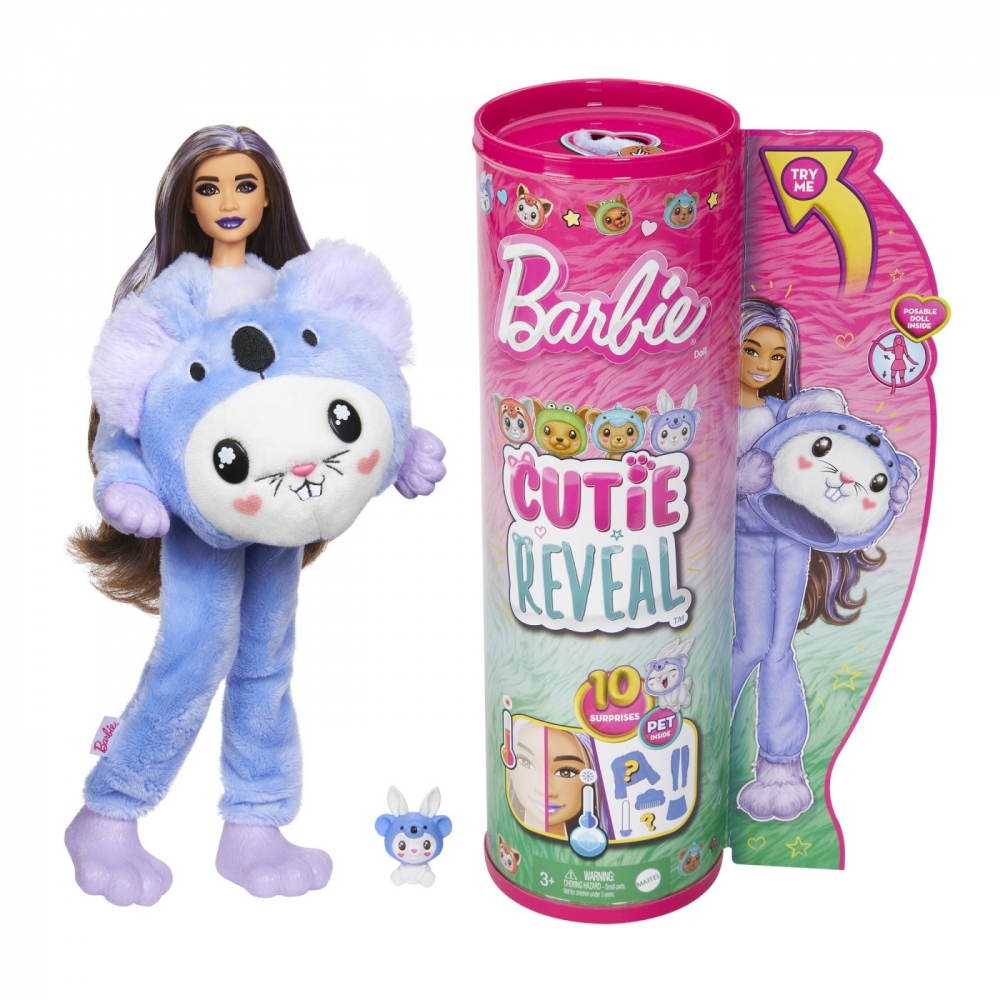 Barbie Papusa Barbie Cutie Reveal Iepuras Urs Koala [6]