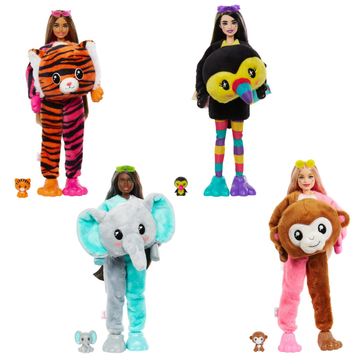 Barbie Papusa Barbie Cutie Reveal Maimutica  [4]