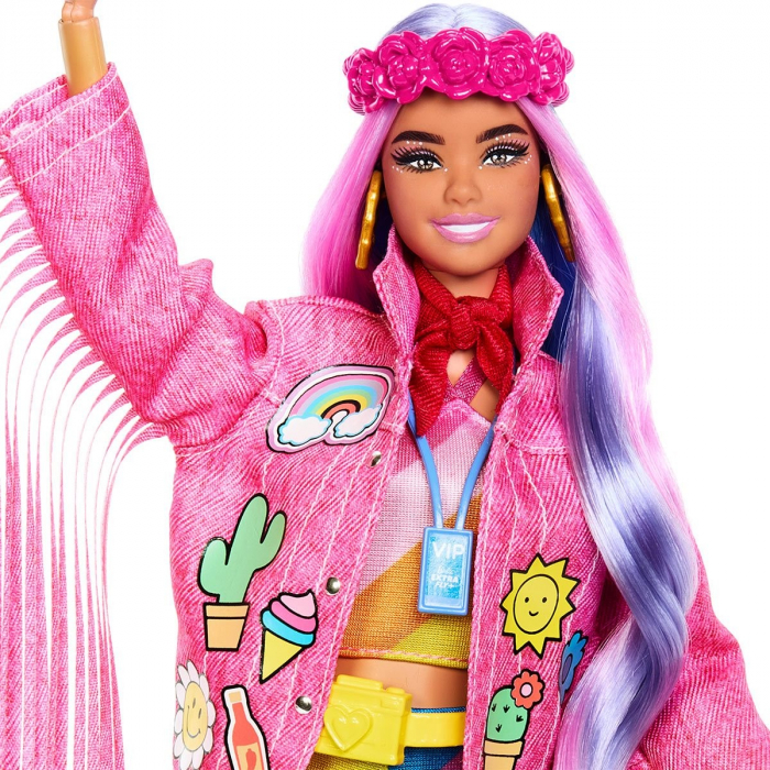 Barbie - Papușa Barbie Extra Fly Barbie Merge la Festival  [3]
