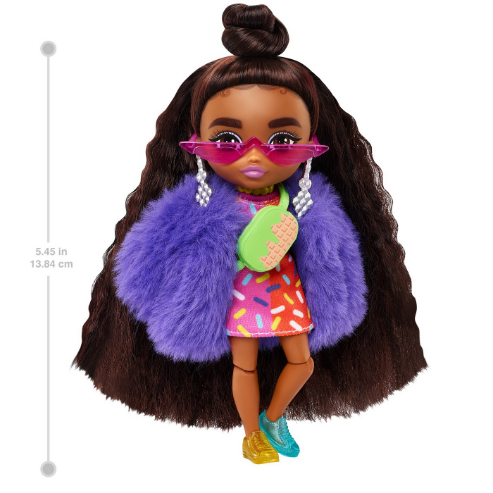Barbie Papusa Barbie Extra Mini Bruneta  [9]