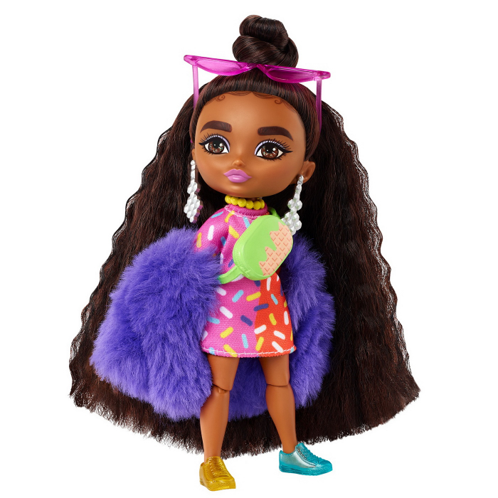 Barbie Papusa Barbie Extra Mini Bruneta  [5]
