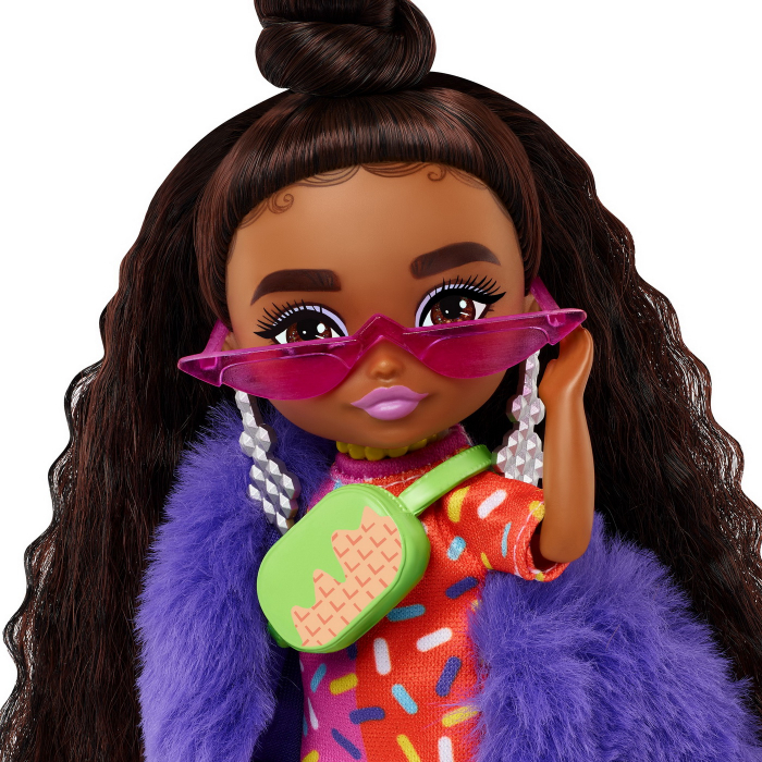 Barbie Papusa Barbie Extra Mini Bruneta  [4]