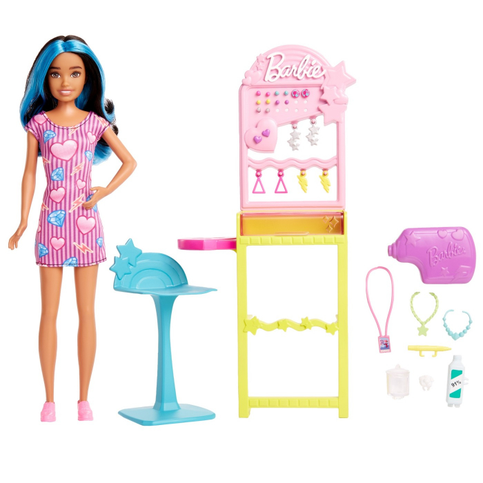 Barbie Păpușa Barbie Skipper First Jobs Ear Piercer [3]