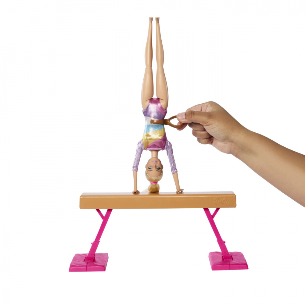 BARBIE PAPUSA BARBIE YOU CAN BE GIMNASTA BLONDA [7]