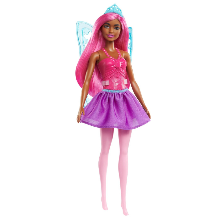 Barbie papusa barbie zana cu par roz [2]