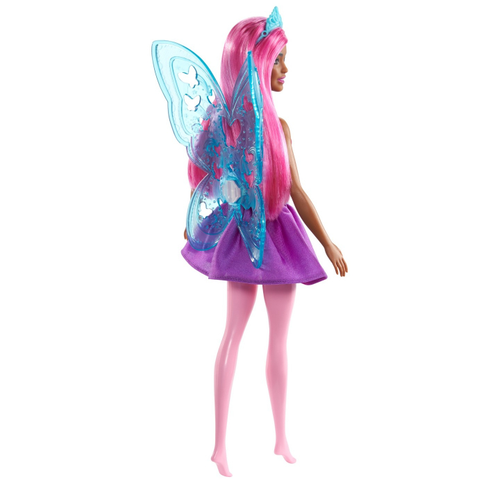 Barbie papusa barbie zana cu par roz [5]
