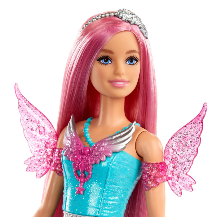 Barbie - Papușa Barbie Zână cu Rochie Albastră  [6]