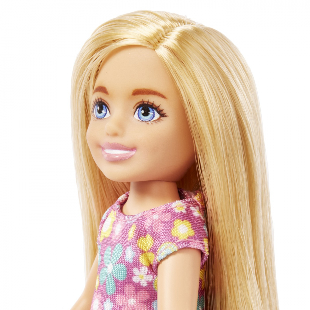 Barbie Papusa Chelsea Blonda Cu Rochita Cu Flori [3]