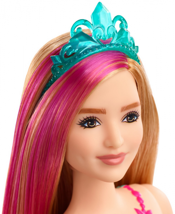 Barbie Păpușa Prințesă Dreamtopia cu Coroniță Albastră  [5]