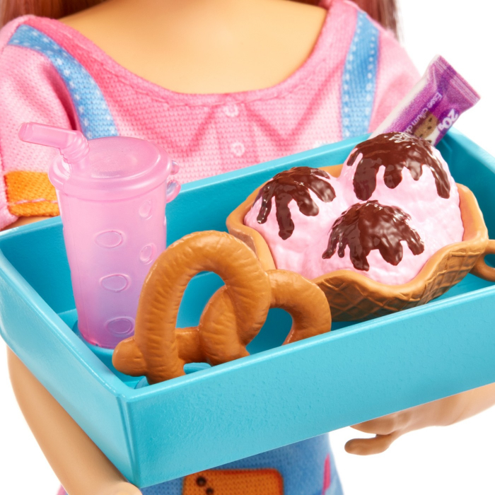 Barbie Păpușa Skipper First Jobs Snack Bar  [4]