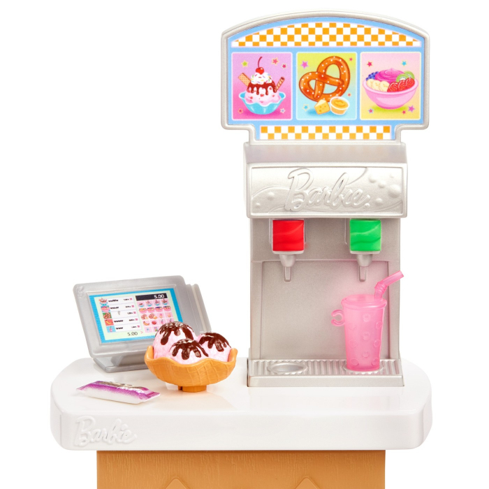 Barbie Păpușa Skipper First Jobs Snack Bar  [5]
