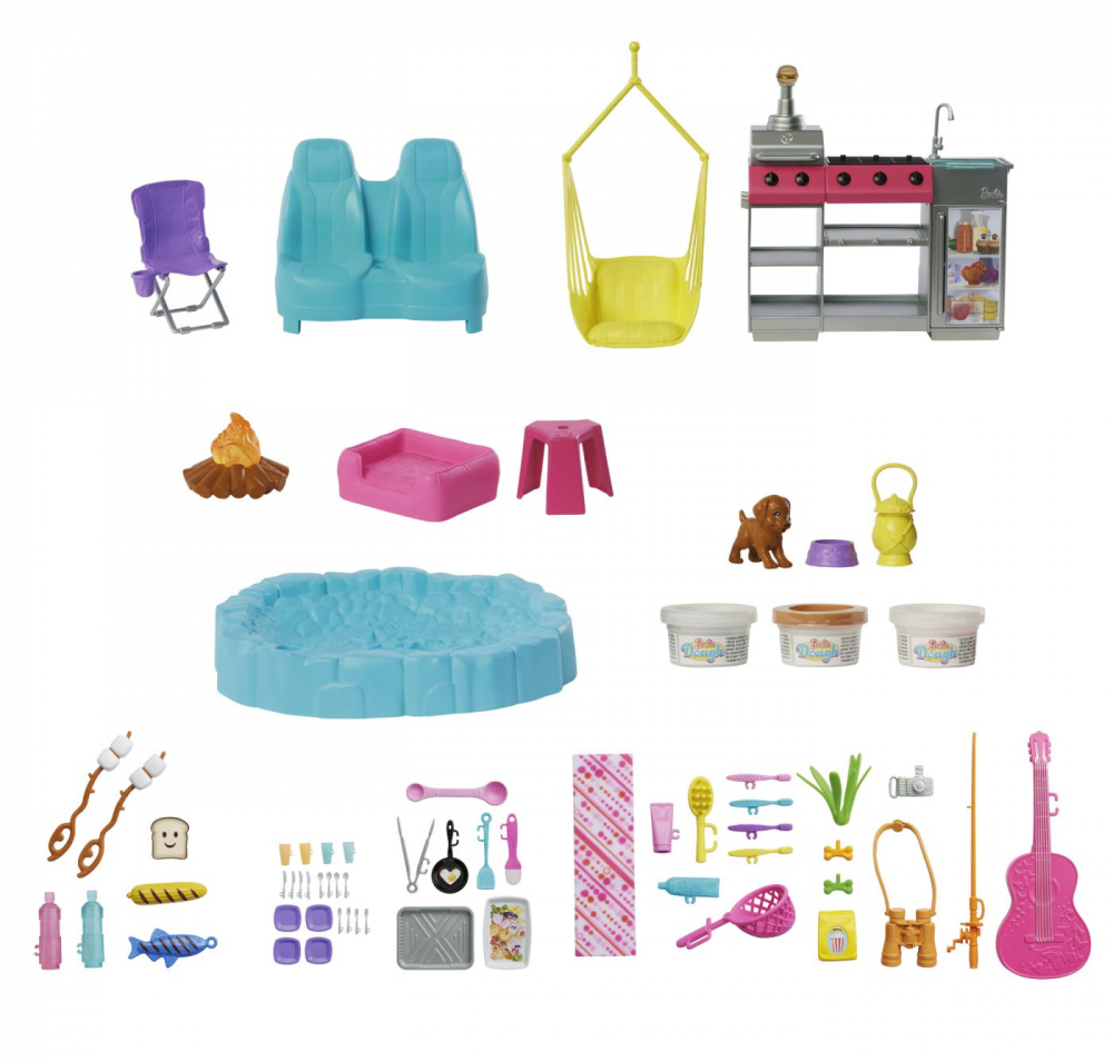 BARBIE RULOTA DE VIS CU ACCESORII [8]