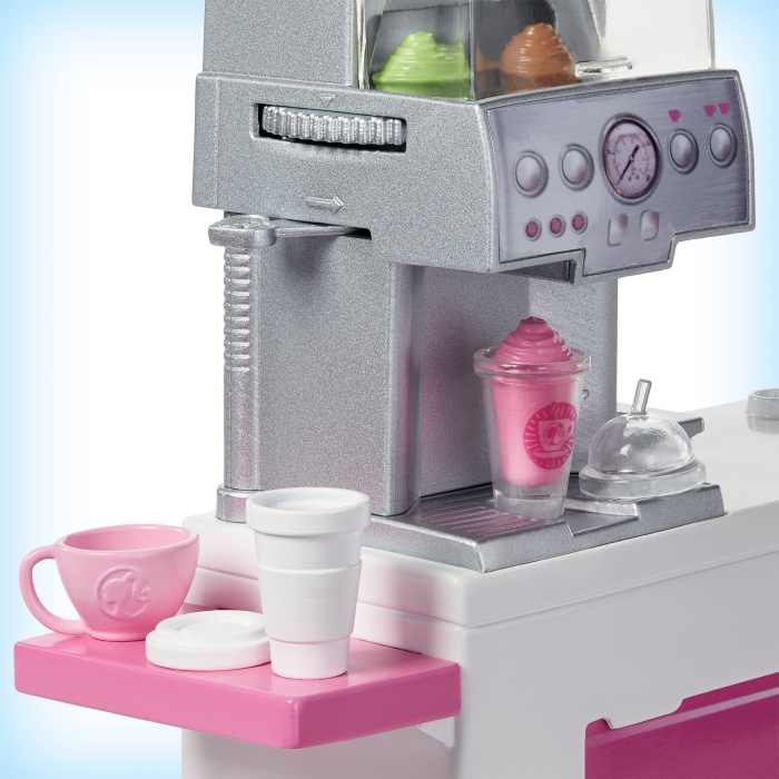 Barbie Set Cafenea cu 20 de Accesorii  [5]