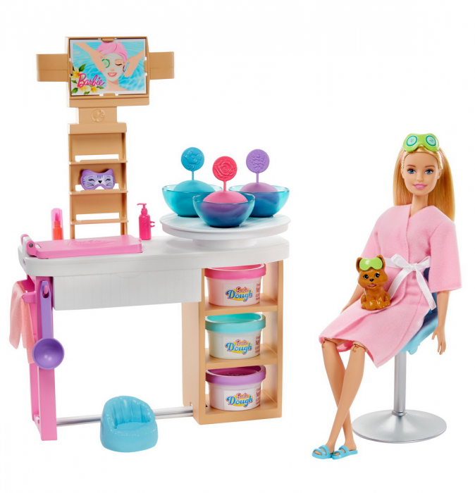 Barbie set de joaca o zi la salonul spa [2]