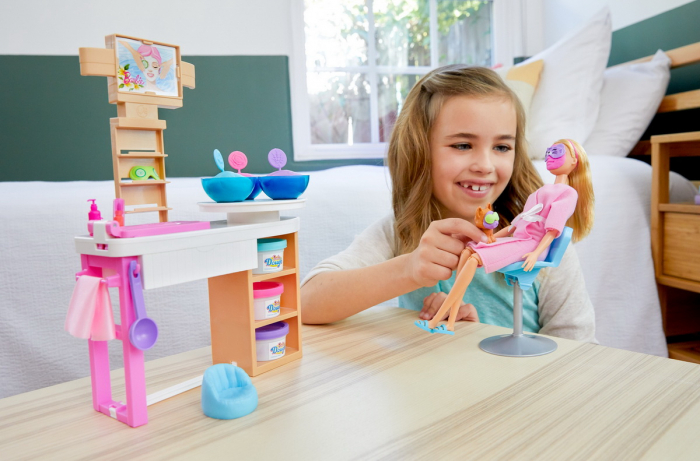 Barbie set de joaca o zi la salonul spa [3]