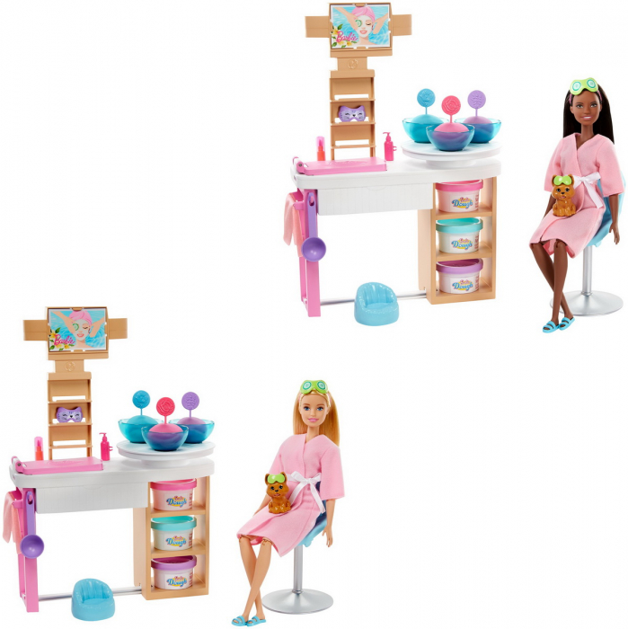 Barbie set de joaca o zi la salonul spa [7]