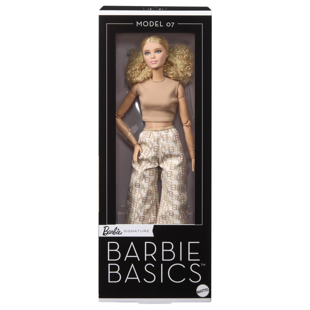 BARBIE SIGNATURE PAPUSA BARBIE BASIC MODEL 07 BLONDA