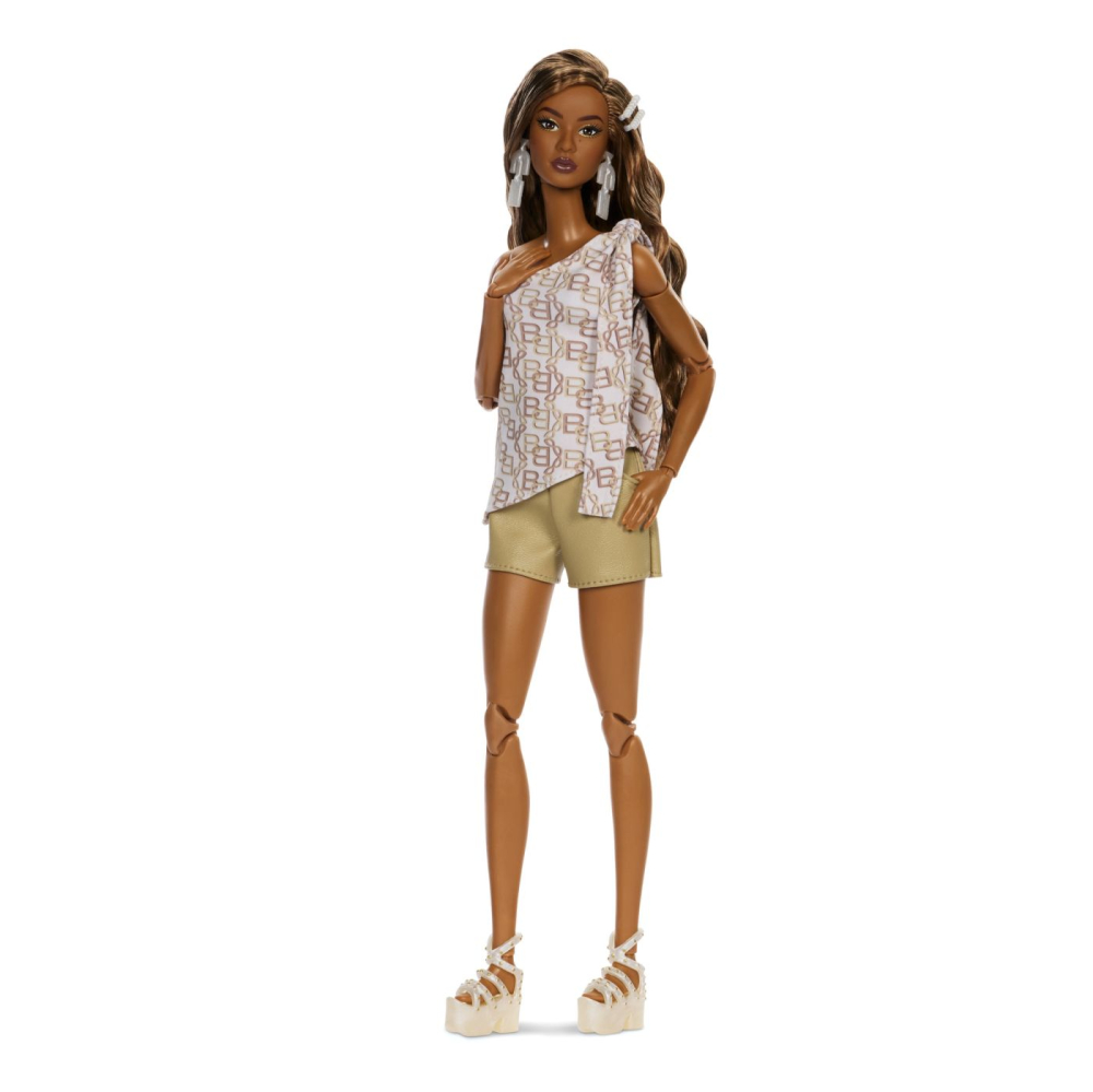 BARBIE SIGNATURE SET CREATIE PAPUSA BARBIE BASIC BRUNETA [7]