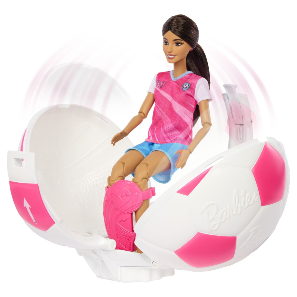 BARBIE TEAM ROTESTE SI DEZVALUIE PAPUSA BARBIE JUCATOARE DE FOTBAL [10]
